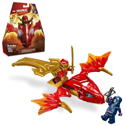 レゴ LEGO NINJAGO Kai’s Rising Dragon Strike Toy, Ninja Battle Toy Playset with Kai Ninja Minifigure, Building Set for Kids, Gift Idea for Boys and Girls Ninja Fans Aged 6 Years Old and Up, 71801レゴ