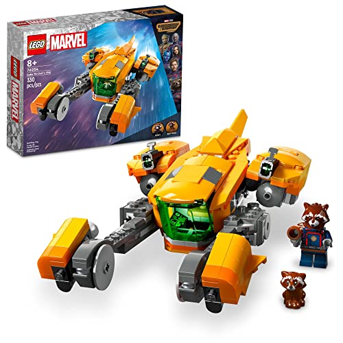 レゴ LEGO Marvel Baby Rocket’s Ship 76254 from Guardians of the Galaxy 3 Featuring Rocket Raccoon Minifigures, Collectible Super Hero Buildable Spaceship Toy Gift for Kids Ages 8 and upレゴ