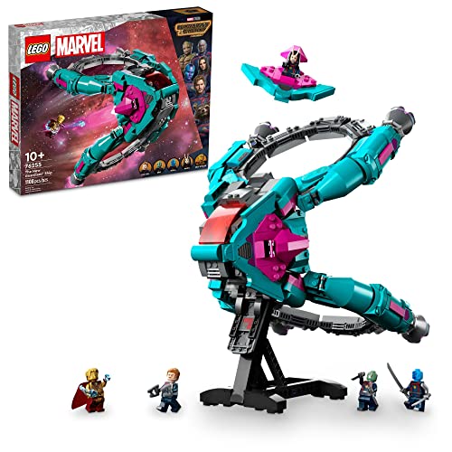 レゴ Lego Marvel The New Guardians’ Ship 76255, Spaceship Building Toy with 5 Minifigures, Collectible Model from Guardians of The Galaxy 3, Displayable Super Hero Gift Idea for Kids and Teens Ages 10 レゴ