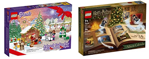 レゴ フレンズ アドベントカレンダー レゴ Lego Advent 2022 Calendar Bundle Friends 41706 & Harry Potter 76404 Building Toy Christmas Setレゴ