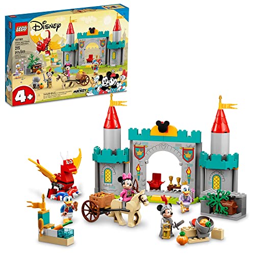 レゴ LEGO Disney Mickey and Friends Castle Defenders 10780 Buildable Toy with Minnie, Daisy and Donald Duck Plus Dragon & Horse Toys for Kids 4 Plus Years Oldレゴ