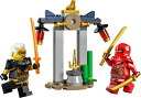 レゴ LEGO Ninjago: Kai and Rapton's Temple Battle Polybag with Additional Red Cape...