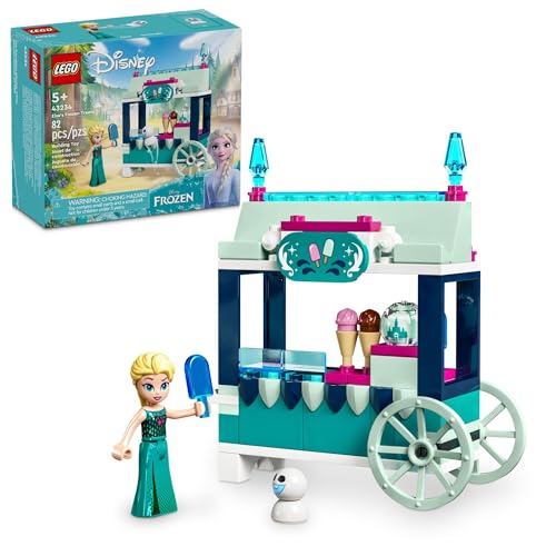 レゴ LEGO Disney Frozen Elsa’s Frozen Treats Building Set, Includes Elsa Mini-Doll and a Snowgie Figure, Elsa Toy Makes a Fun Gift for Girls and Boys who Love Frozen Toys, Disney Princess Doll, 43234レゴ