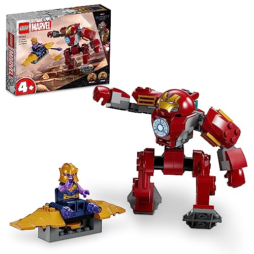 쥴 LEGO 76263 Marvel Iron Man Hulkbuster vs. Thanos Set for Children f...