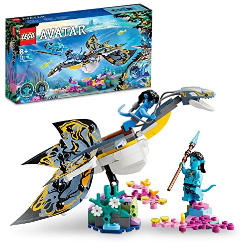 レゴ LEGO 75575 Avatar Avatar Ilu Discovery The Way of Water Film Construction Toy Set to Collect with Fantasy Creature, Decoration for Childrenレゴ