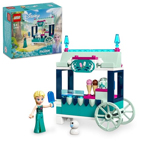 쥴 LEGO 43234 Disney Princess Elsas Eisstand, Eismaschine, Mini-Schnee...