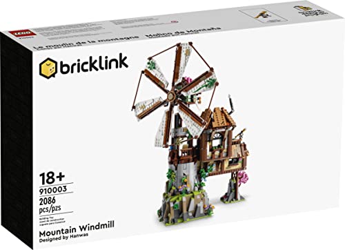 쥴 LEGO Bricklink 910003: Mountain Windmill 2085 Pieces쥴