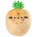 ガンド GUND ぬいぐるみ リアル お世話 GUND Pusheen Pineapple Scented Squisheen Plush, Squishy Toy Stuffed Animal for Ages 8 and Up, Yellow, 11”ガンド GUND ぬいぐるみ リアル お世話