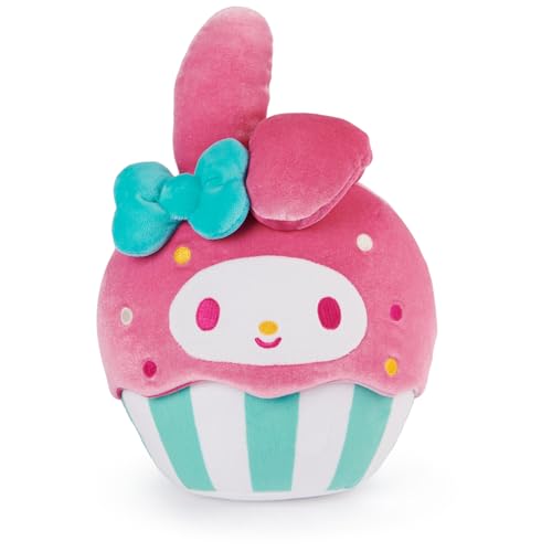 ガンド GUND ぬいぐるみ リアル お世話 GUND Sanrio Hello Kitty and Friends My Melody Cupcake Plush, Stuffed Animal for Ages 1 and Up, Pink/White, 8”ガンド GUND ぬいぐるみ リアル お世話