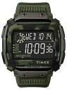 腕時計 タイメックス メンズ Timex Men's Command Quartz Watch with Silicone Strap, Green, 26 (Model: TW5M20400)腕時計 タイメックス メンズ