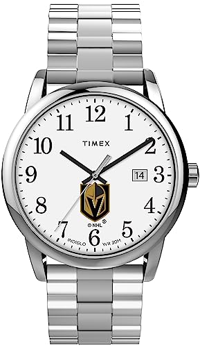 腕時計 タイメックス メンズ TIMEX Men's Easy Reader 38mm Watch - Vegas Golden Knights with Expans..