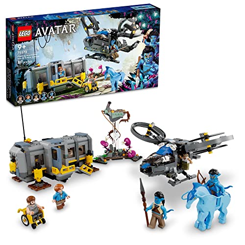 レゴ LEGO Avatar Floating Mountains Site 26 RDA Samson 75573 Building Set - Helicopter Toy Featuring 5 Minifigures and Direhorse Animal Figure, Movie Inspired Set, Gift Idea for Kids Ages 9 レゴ