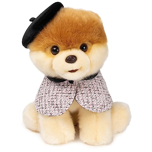 ガンド GUND ぬいぐるみ リアル お世話 GUND Boo, The World’s Cutest Dog with Paris Beret Plush Pomeranian Stuffed Animal for Ages 1 and Up, 9”ガンド GUND ぬいぐるみ リアル お世話