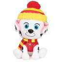 ガンド GUND ぬいぐるみ リアル お世話 GUND PAW Patrol Holiday Winter Marshall in Scarf and Hat, Officially Licensed Plush Toy for Ages 1 and Up, 6”ガンド GUND ぬいぐるみ リアル お世話