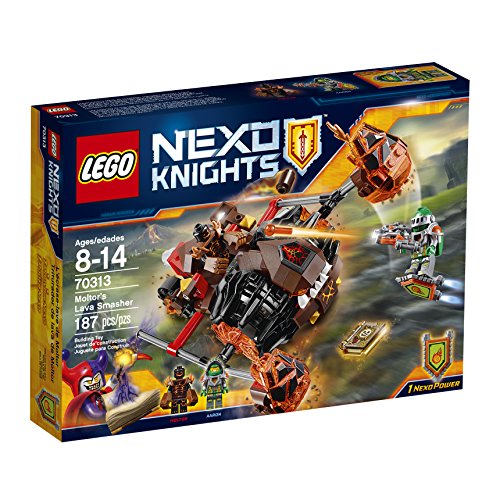 S lbNXiCc 6132504 LEGO Nexo Knights Moltor's Lava Smasher Kit (187 Piece)S lbNXiCc 6132504