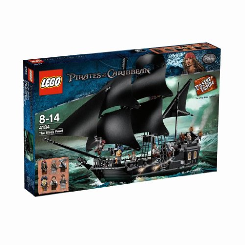 レゴ 294857 LEGO Pirates of The Caribbean Black Pearl Toy Interlocking Building Sets 4184, 3228090011レゴ 294857