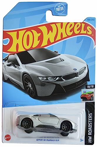 ホットウィール マテル ミニカー ホットウイール Hot Wheels BMW i8 Roadster, HW Roadsters 10/10 [Silver] 156/250ホットウィール マテル ミニカー ホットウイールのサムネイル