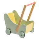 ジェーシートイズ 赤ちゃん おままごと ベビー人形 JC Toys Parfait Collection | Deluxe Wooden Push Cart S...