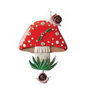 エネスコ Enesco 置物 インテリア 海外モデル アメリカ Enesco Allen Designs Fun-Guy Mushroom Wall Clock...