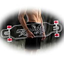 ロングスケートボード スケボー 海外モデル 直輸入 Ghost Long Board, 40 inchGhost Platypus Clear Longboar...