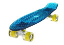スタンダードスケートボード スケボー 海外モデル 直輸入 Ridge Skateboards Unisex's Blaze Mini Cruiser, Blue...
