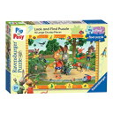 ジグソーパズル 海外製 アメリカ Ravensburger Pip & Posy My First Look & Find Floor Jigsaw Puzzles for Kids Age 24 Months Up (2 Years) -16 Piecesジグソーパズル 海外製 アメリカ