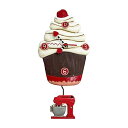 壁掛け時計 振り子時計 インテリア 海外モデル アメリカ Allen Designs Cupcake Clock Please, Stone Powder, M...