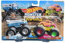 ホットウィール マテル ミニカー ホットウイール Hot Wheels Monster Trucks Drag Bus Vs Volkswagen Beetle, Demolition Doublesホットウィール マテル ミニカー ホットウイール