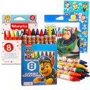 パウパトロール アメリカ直輸入 おもちゃ Bulk Jumbo Crayons for Boys Ages 1-3 Set - Bundle with Larg...