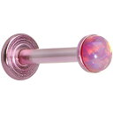 ボディキャンディー ボディピアス アメリカ 日本未発売 ウォレット Body Candy Steel Pink 3mm Synthetic Opal Inter...