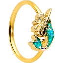 ボディキャンディー ボディピアス アメリカ 日本未発売 ウォレット Body Candy Womens 20G PVD Steel Nose Ring Irid...