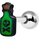 ボディキャンディー ボディピアス アメリカ 日本未発売 ウォレット Body Candy 16G Womens 6mm Stainless Steel Glow...