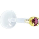 ボディキャンディー ボディピアス アメリカ 日本未発売 ウォレット Body Candy Solid 14k Yellow Gold 1.5mm (0.015 ...