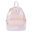 ラウンジフライ アメリカ 日本未発売 バッグ コラボ Loungefly Sanrio Hello Kitty 50th Anniversary Clear a...
