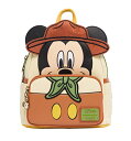 ラウンジフライ アメリカ 日本未発売 バッグ コラボ Loungefly Disney Mickey Mouse Adventureland Cosplay W...