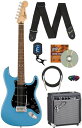 フェンダー エレキギター 海外直輸入 Fender Squier Sonic Stratocaster - California Blue Bundle wit...