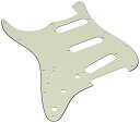 フェンダー エレキギター 海外直輸入 Fender Modern Pickguard, Stratocaster LH, 11-Hole - Parchment...