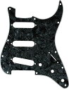 フェンダー エレキギター 海外直輸入 Fender Modern Pickguard, Stratocaster, 11-Hole - Black Motoフェ...