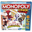 ボードゲーム 英語 アメリカ 海外ゲーム Hasbro Gaming Monopoly Junior: Marvel Spidey and His Amazing Friends Edition Board Game for Kids Ages 5+, with Artwork from The Animated Series, Kids Board Gamesボードゲーム 英語 アメリカ 海外ゲーム