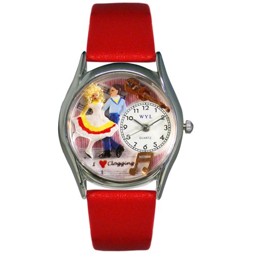 rv C܂Ȃ킢 v[g NX}X jZbNX WHIMS-S0510016 Whimsical Watches Women's S0510016 Clogging Red Leather Watchrv C܂Ȃ킢 v[g NX}X jZbNX WHIMS-S0510016