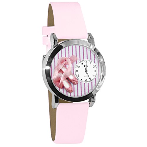 腕時計 気まぐれなかわいい プレゼント クリスマス ユニセックス WHIMS-S0510005 【送料無料】Whimsical Gifts Women's Ballet Shoes 3D Watch | Silver Finish Small | Unique Fun腕時計 気まぐれなかわいい プレゼント クリスマス ユニセックス WHIMS-S0510005