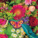 ジグソーパズル 海外製 アメリカ Springbok Spring Fever 500 Piece Jigsaw Puzzle for Adults - Colorful Butterfly and Flowers - Relaxing Puzzle with Unique Precision Fit Pieces - Finished Size 20" x 20"ジグソーパズル 海外製 アメリカ