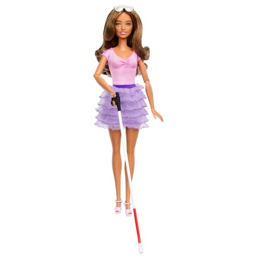 バービー バービー人形 Barbie Fashionistas Doll #228, Blind Doll Wearing Pink Top and Ruffl...