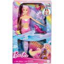 バービー バービー人形 Barbie Mermaid Doll, “Malibu” with Pink Hair, Styling Accessories, Pet Dolphin and Water-Activated Color Change Featureバービー バービー人形