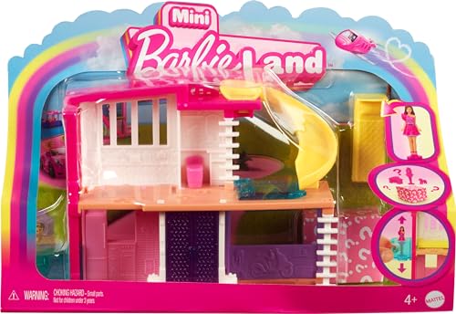 Сӡ Сӡͷ Barbie Mini BarbieLand Doll House Sets, Mini Dreamhouse with Surpris...