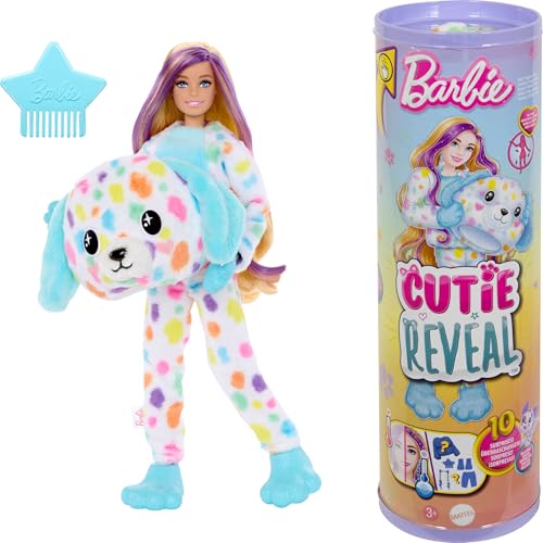 バービー バービー人形 Barbie Cutie Reveal Doll & Accessories, Color Dream Series Set with ...
