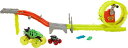 ホットウィール マテル ミニカー ホットウイール Hot Wheels Monster Trucks Track Set & 2 Toy Trucks: Ove...