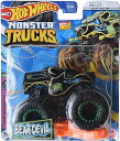 ホットウィール マテル ミニカー ホットウイール Hot Wheels Monster Trucks Bear Devil, Connect and Crash More Neonsense 3/5ホットウィール マテル ミニカー ホットウイール