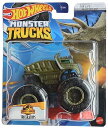 ホットウィール マテル ミニカー ホットウイール Hot Wheels Monster Trucks Triceratops, Includes Connect and Crash Carホットウィール マテル ミニカー ホットウイール