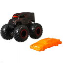 ホットウィール マテル ミニカー ホットウイール Hot Wheels Monster Trucks H.W.S.F - Special Forces Jeep ~ Giant Wheels ~ Die-Cast Metal Body ~ Includes Crushable Carホットウィール マテル ミニカー ホットウイール